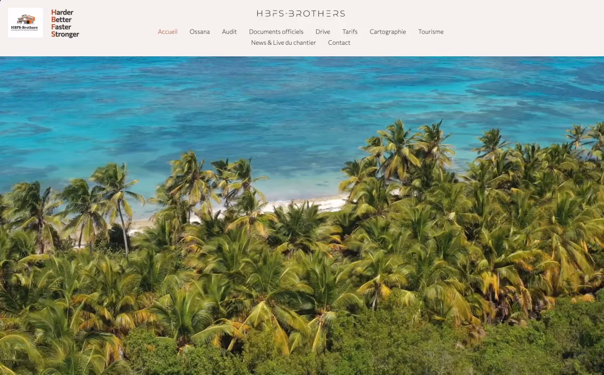 Plateforme web HBFS-Brothers avec espace client